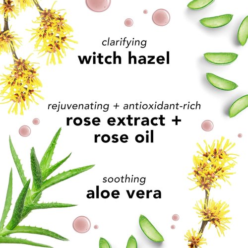 Mario Badescu Witch Hazel Facial Toner - Alcohol-Free, Infused with Lavender & Aloe Vera, 8 Fl Oz