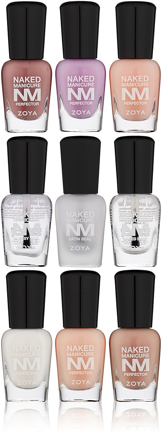 Zoya Mini Nail Polish Kit - Vibrant Colors for Perfect Manicures | 4-Piece Set