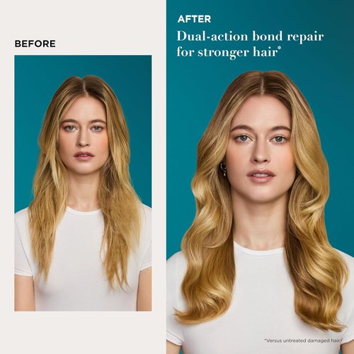 OGX Repair & Protect Bond Protein Treatment Mask - Deep Conditioning for Shiny, Smooth Hair | 6.7 fl. oz