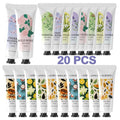 spa luxetique 20 Pack Hand Cream Gifts Stocking Stuffers for Women Hand Lotion for Dry Cracked Travel Size Mini Moisturizing Lotion Appreciation for Her Mothers Day Gifts for Mom 20 x 1.0 oz/30ml