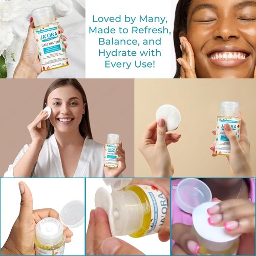 Clarifying Face Toner - Alcohol-Free Formula with Calendula Extract & Azelaic Acid | Hydrates & Revitalizes All Skin Types (200ML / 6.76 FL.OZ)