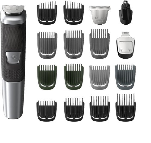 Philips Norelco Multigroom Series 5000 - 18-Piece All-in-One Trimmer for Men | Beard, Hair & Body Care