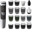 Philips Norelco Multigroom Series 5000 | 18-Piece Men's Trimmer for Beard, Hair & Body - No Blade Oil