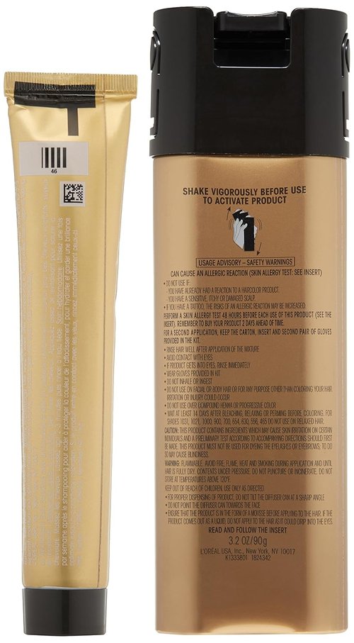 L'Oreal Paris Superior Preference Mousse Absolue - 100% Pure Deep Black Hair Color