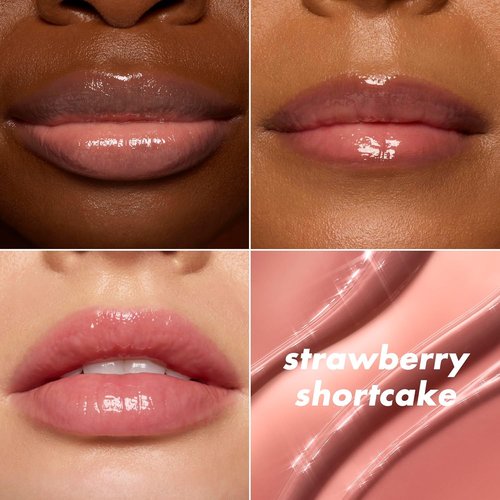 e.l.f. Glow Reviver Melting Lip Balm - Hydrating Tinted Balm for Glossy, Supple Lips | Vegan, Strawberry Shortcake