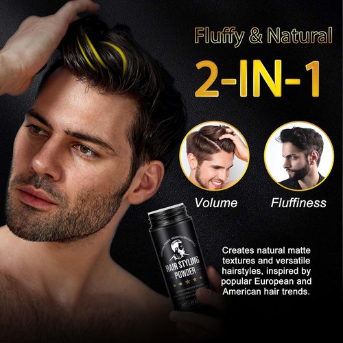 NIFEISHI Hair Styling Powder - Volumizing Texture Powder for All Hair Types | 2-Pack, 1.05oz Each