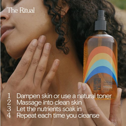 Bathing Culture, Organic Outer Being Body Oil, Organic Body Oil for Women and Men, After Shower Moisturizer, Natural, Biodegradable, Vegan Personal Care, Cathedral Grove Scent, 8 oz