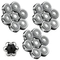 7 Head Shaver Replacement Head Shavers for Bald Men for Most Brand Men Foil Shaver Razor Universal Shaver Head,3pack