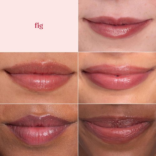 Burt's Bees Lip Shimmer - Tinted Lip Balm Stick for All-Day Hydration | 3 Warm Shades, 0.09 Oz Each
