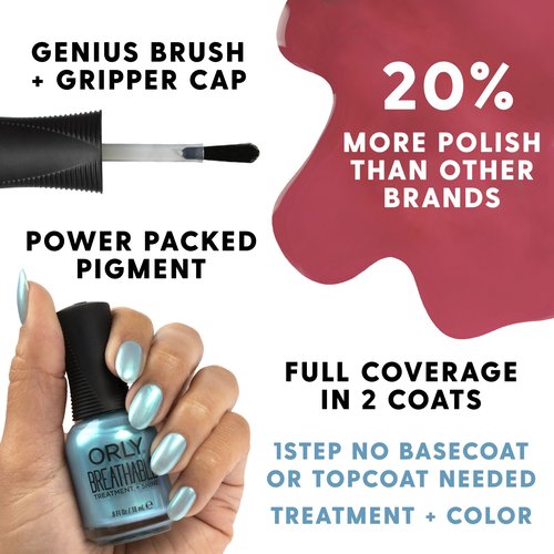 ORLY Breathable Nail Polish Loose Threads Collection | Dusty Shades for Fall and Winter (We Flannel-ly Made It, 0.6 fl oz)