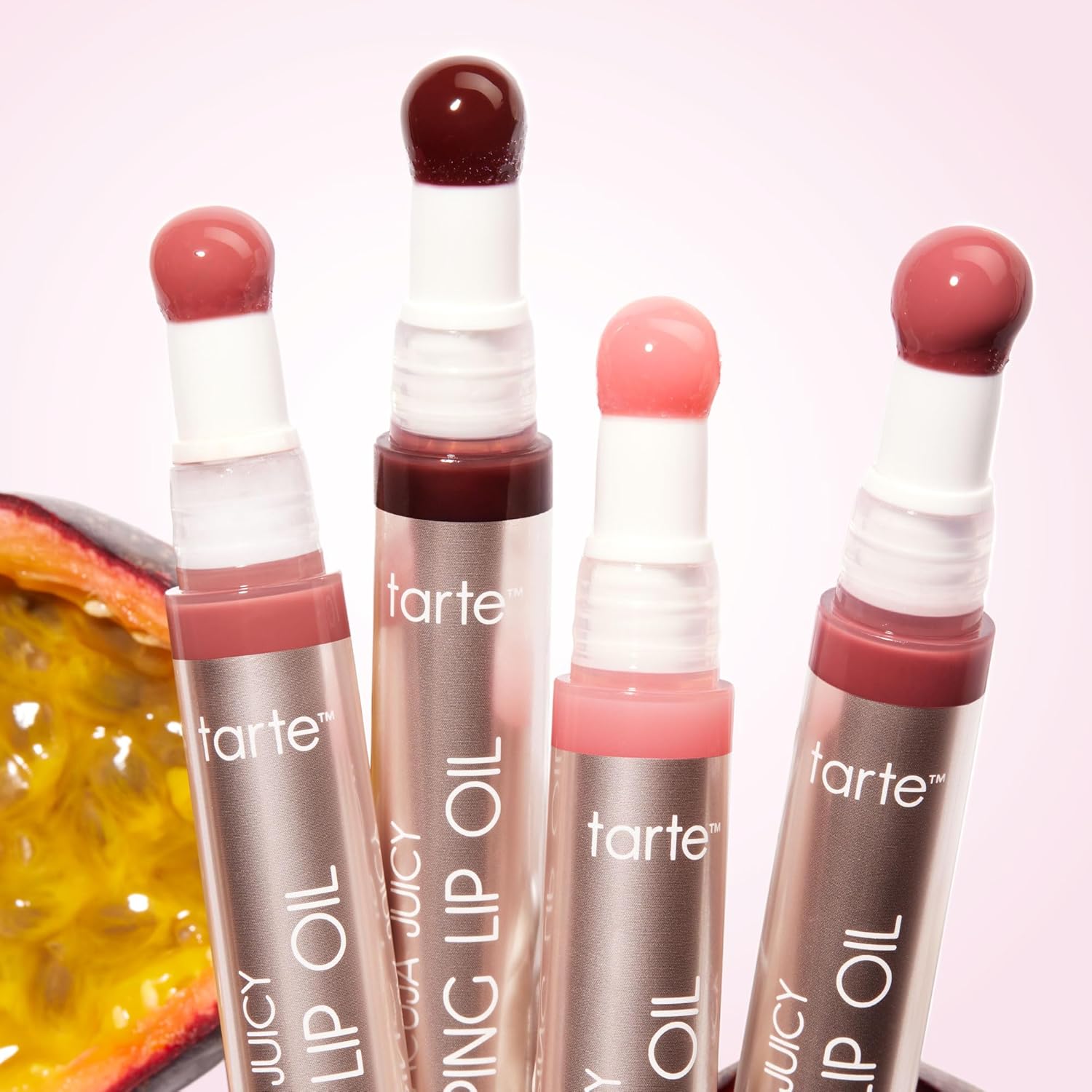 Tarte Maracuja Juicy Plumping Lip Oil - Hydrating Lip Plumper Gloss Balm with Hyaluronic Acid & Vitamin E