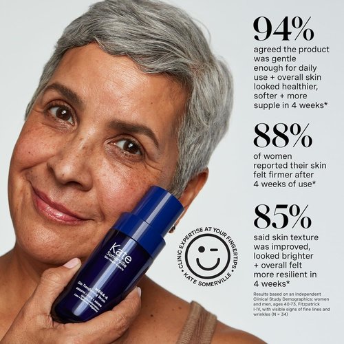 Kate Somerville Mega-A Skin Transforming Serum - Anti-Aging Formula with Hyaluronic Acid for Smooth Texture, 1 Fl. Oz