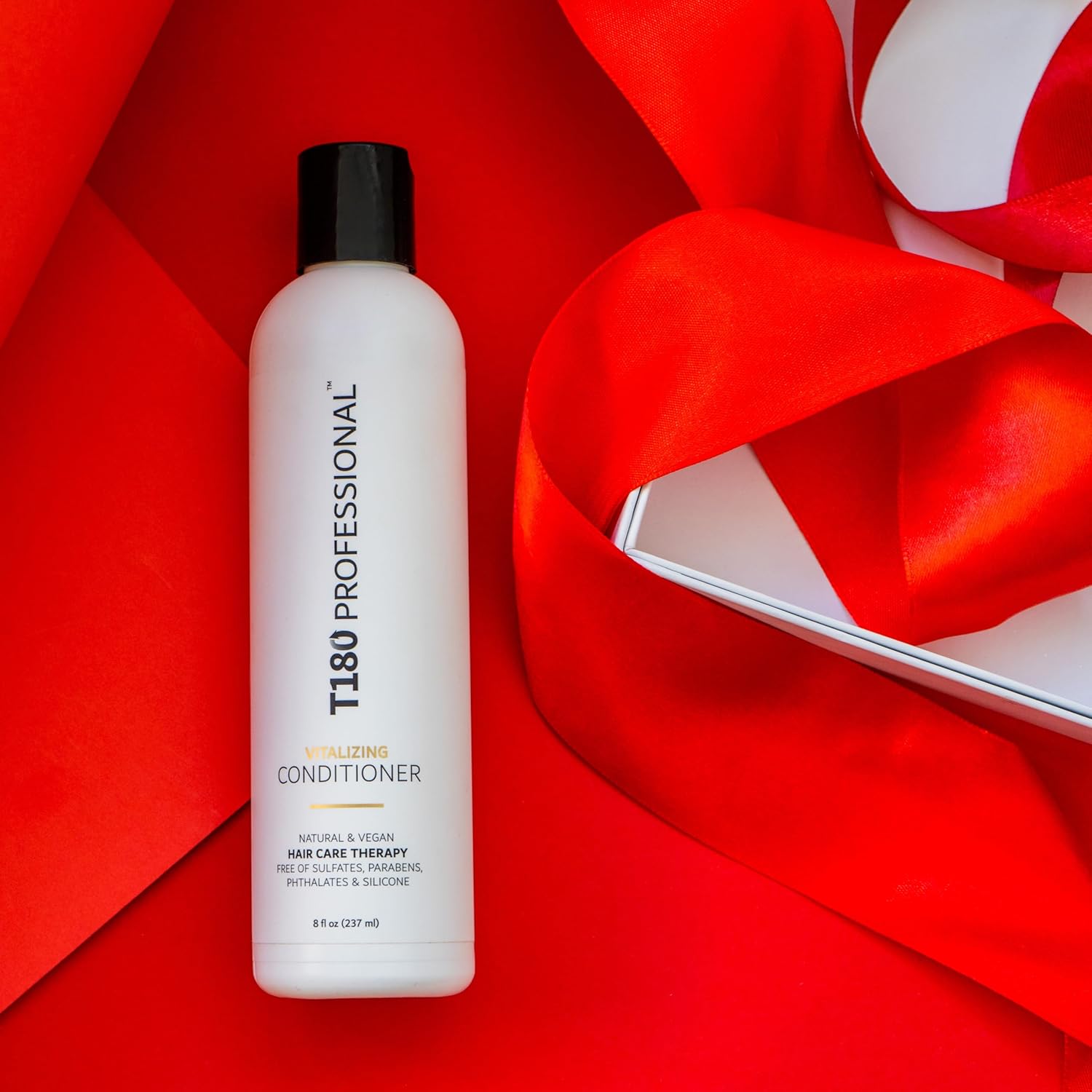 Vitalizing Hair Conditioner - Frizz Control & Deep Moisture for All Hair Types - Vegan, Sulfate-Free - 4 fl oz