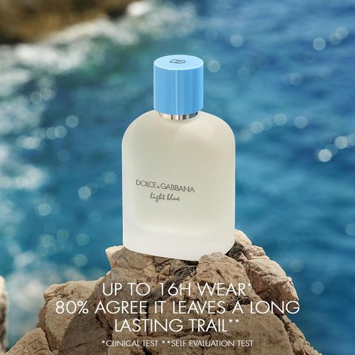 Dolce&Gabbana Light Blue Pour Homme - Refreshing Eau De Toilette Spray for Men | 3.3 oz