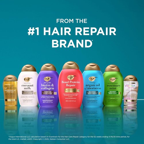OGX Renewing Argan Oil of Morocco - Cold-Pressed Hair Treatment & Shine Oil | Moisturizing, 3.3 fl oz