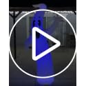 8 Ft Tall Lighted Inflatable Ghost Monster Halloween Decor with Color Changing LEDs
