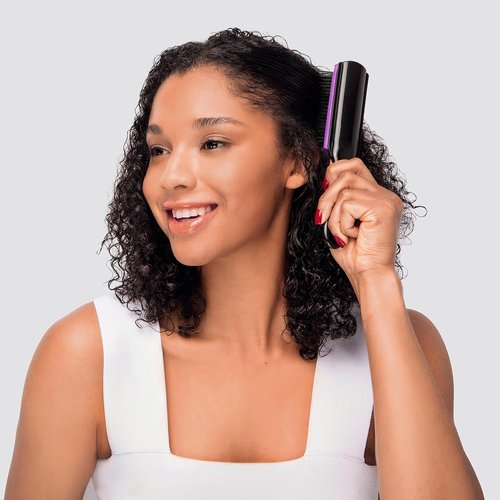 Diane Nylon Pin Hair Brush - Effortlessly Detangles Thick or Curly Hair | Ideal for Wet Styling