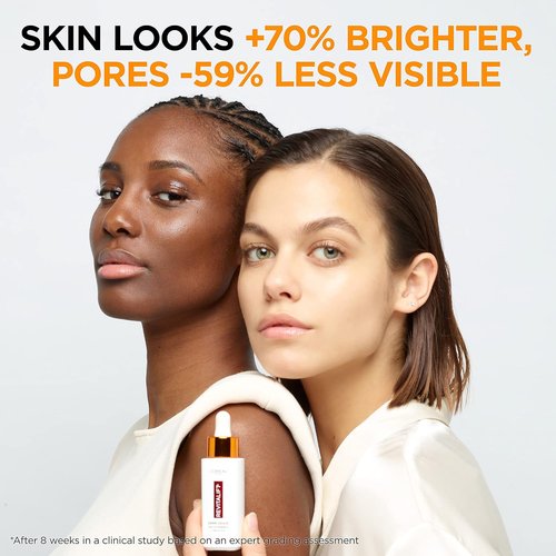 L'Oreal Paris Revitalift 12% Pure Vitamin C Serum - Brightening Face Serum with Vitamin E & Salicylic Acid, 1 oz