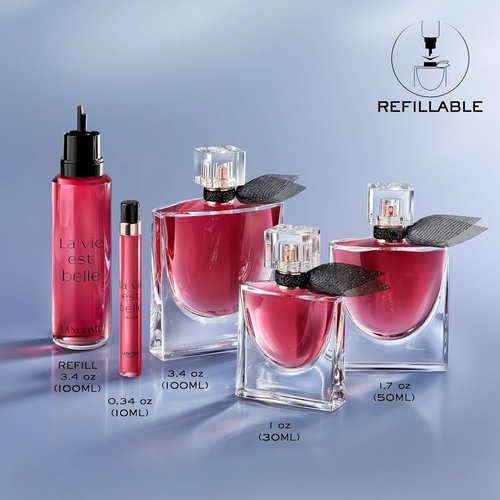Lancôme La Vie Est Belle L'Elixir Eau de Parfum - Long-Lasting Floral Fragrance with Raspberry, Violet & Cocoa Butter