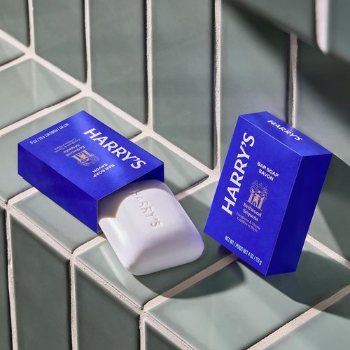 Harry's Bar Soap for Men - Redwood Scented Body Soap Bars | 4 oz, 2 Pack for Refreshing Cleanliness