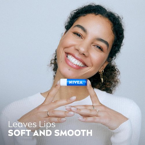 NIVEA Skin Care Set - Nourishing Body Wash, Moisturizing Lotion & Lip Balm | 4-Piece Gift Set for Her