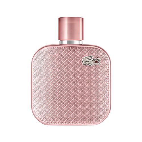 Lacoste L.12.12 Silver Rose Eau de Parfum - 3.3 Fl Oz | Elegant Floral Fragrance for Women