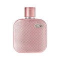 Lacoste L.12.12 Silver Rose Eau de Parfum - 3.3 Fl Oz | Elegant Floral Fragrance for Women