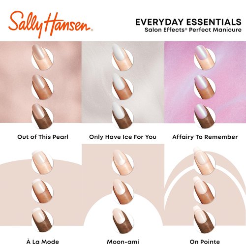 Sally Hansen Salon Effects® Press On Nails - Out Of This Pearl | Oval Shape, Non-Damaging Adhesive Included