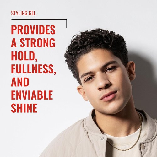 Fix Your Lid Styling Gel for Men's Hair - Firm Hold for Fuller Look - Easy Wash Out - 8.5 Oz
