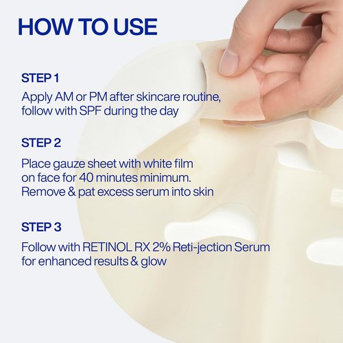 IOPE Expert Retinol Serum Gel Mask - High-Performance Hydrogel for Firming & Radiance - Intensive Anti-Aging Treatment