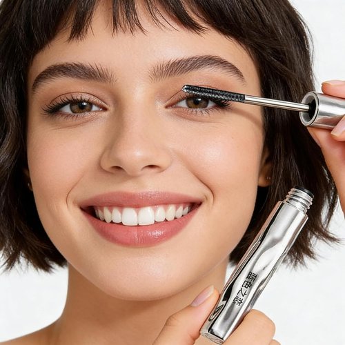 BLUE LOVE Lash Primer & Volumizing Base - Black Fiber-Enriched, Smudge-Proof Formula for All-Day Curl