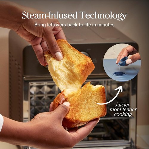 Our Place Large Wonder Oven - 6-in-1 Stainless Steel Air Fryer Toaster Oven Combo | 31.7 QT Capacity - Toast, Roast, Bake, Reheat, Broil & Steam | Spice