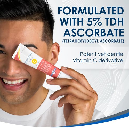 Vanicream Vitamin C Serum, 1.2 Fl Oz, Formulated without Common Irritants for Sensitive Skin, Milky and Lightweight Brightening Serum, Hydrates & Boosts Glow, Dermatologist-Tested