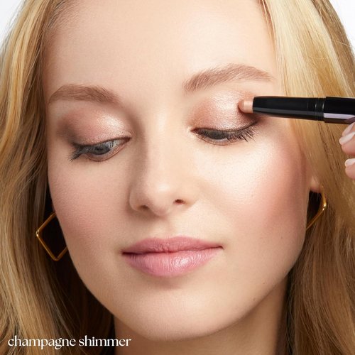 Julep Eyeshadow 101 Cream-to-Powder Shadow Stick - Champagne Shimmer | Long-Lasting & Crease-Proof