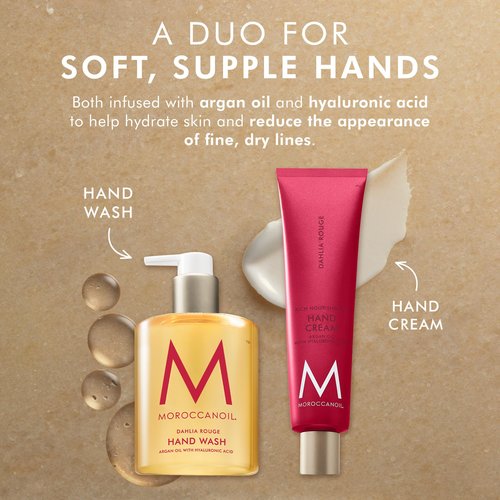 Moroccanoil Hand Cream Dahlia Rouge, 1.35 Fl Oz