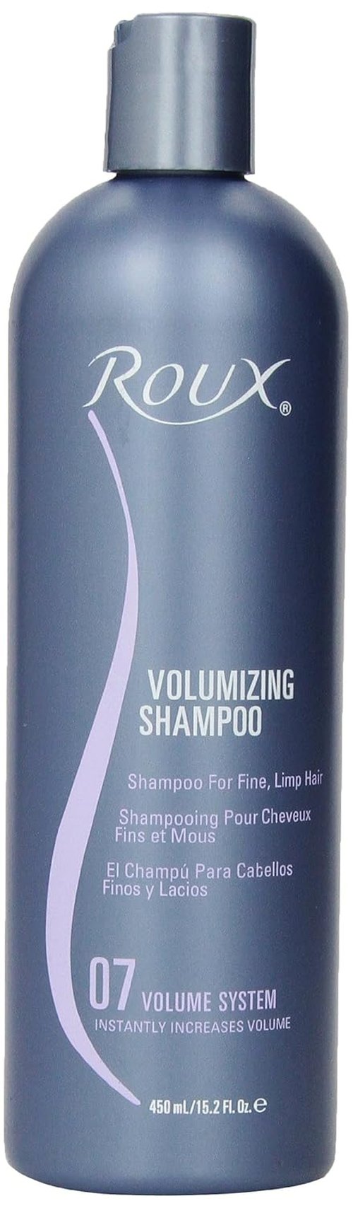 Roux Volumizing Shampoo - 07 Volume System for Full-Bodied Hair | 15.2 Fl. Oz.