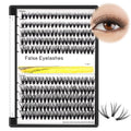 →Vayator 10-18mm Mixed Tray Mink Eyelash Extension Natural 3D Russian Volume Faux Eyelashes Individual 20D/30D/40D/50D To Choose 200pcs Clusters Lashes Makeup (20D-10-12-14-16mm Mixed)