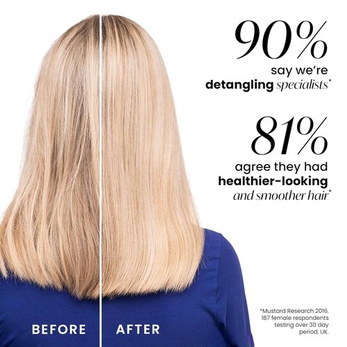 Tangle Teezer Original Detangler Brush - Versatile Hairbrush for All Hair Types | Pink Fizz