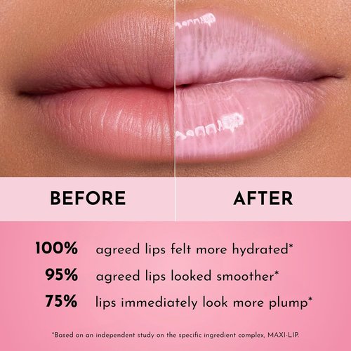 Lawless Forget The Filler Lip Plumping Gloss - Strawberry Milkshake | Volumizing & Hydrating Formula, 0.11 oz