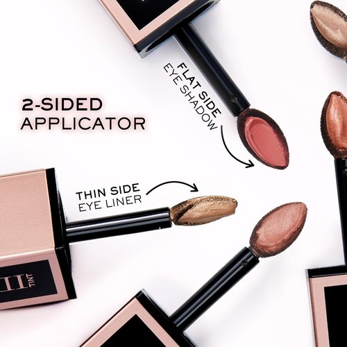 Lancôme Idôle Long Wear Liquid Eyeshadow & Eyeliner - Multi-Use Makeup in Shimmery & Matte Finishes - 16H Wear