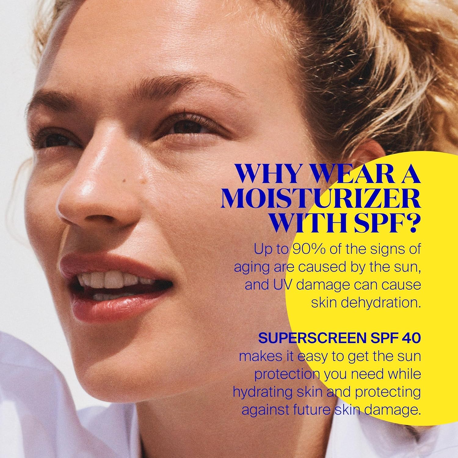 Supergoop! Superscreen Sunscreen - SPF 40 PA+++ Hydrating Daily Moisturizer - 1.7 fl oz | UV & Pollution Protection