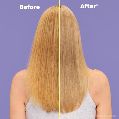 Matrix So Silver Purple Shampoo - Brightening & Toning for Blonde, Grey, White & Platinum Hair | Vegan Formula