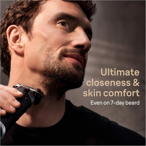 Braun Series 9 PRO+ Electric Razor - 5 Pro Shave Elements & Precision Trimmer | Wet & Dry, 60min Runtime