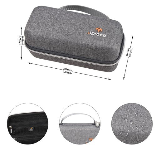 Aproca Case Compatible with Ceptics World Travel Adapter Kit, Portable Storage Bag for Accessories -Grey (Case Only)