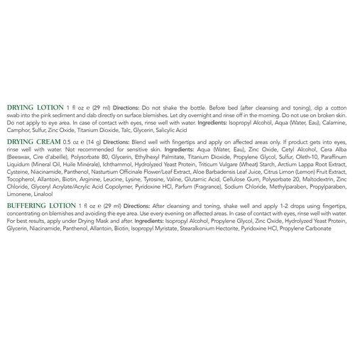 Mario Badescu Acne Control Skin Care Kit - Facial Set for All Breakouts | Ideal for Oily & Combination Skin
