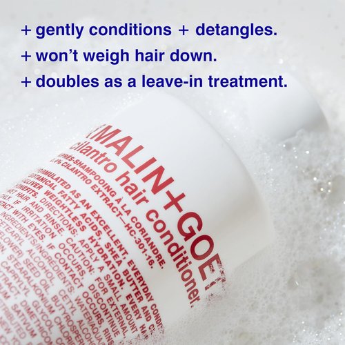 MALIN+GOETZ Cilantro Hair Conditioner - Hydrating & Detangling Formula with Cilantro Extract | Vegan & Cruelty-Free (8 oz/16 oz/Refill)