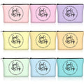 Reginary 9 Pcs Girls Trip Gifts Favors Girls Trip Makeup Bags Toiletry Cosmetic Bag Bestie Friendship Gifts for Women Wedding Bachelorette Mother's Day Party Favors