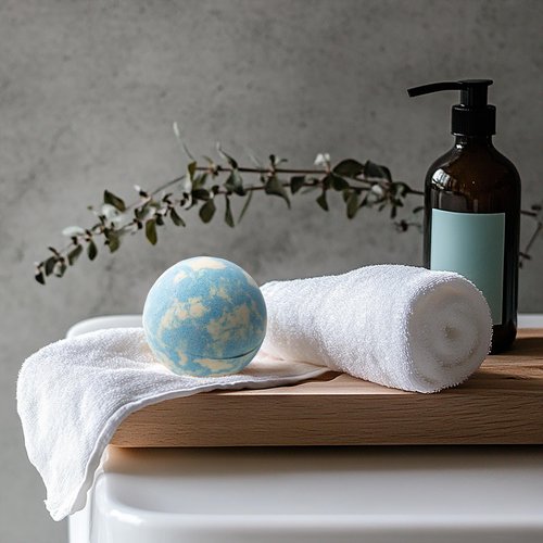 FlowBredolent Bath Bombs for Women, 9pcs Handmade Bubble Bath Bombs with Natural Essential Oils, Wonderfull Mother's Day Gift, as Well as Nice Valentine's Day or Birthday Gift for Wife and Girlfriend