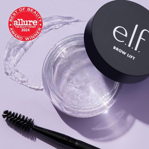 e.l.f. Brow Lift - Clear Eyebrow Shaping Wax for Fluffy, Feathered Brows | Vegan & Cruelty-Free