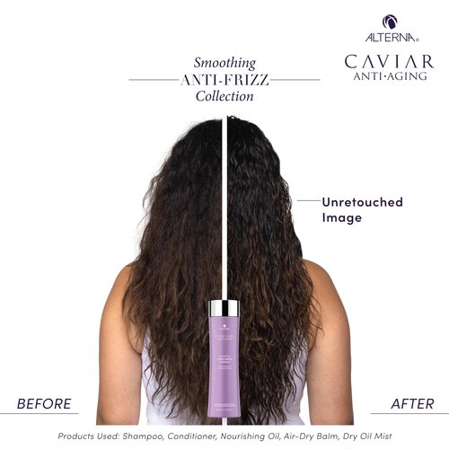 Alterna Haircare CAVIAR Anti-Aging Smoothing Anti-Frizz Conditioner 8.5 Fl Oz| For Medium, Thick Hair | Smooths Hair, Tames Frizz | Sulfate Free